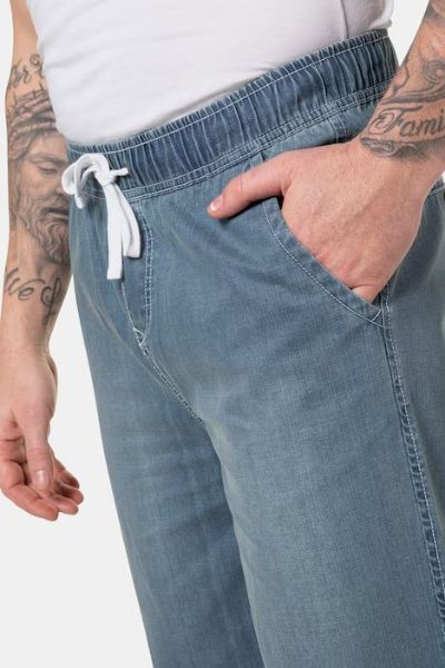 Veliki brojevi Hlače bermude od laganog trapera moda za punije
