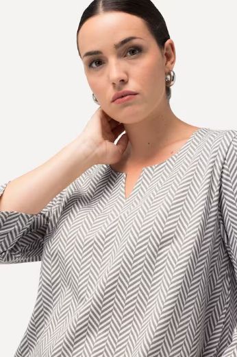 Plus size veliki brojevi Majica A kroja za punije