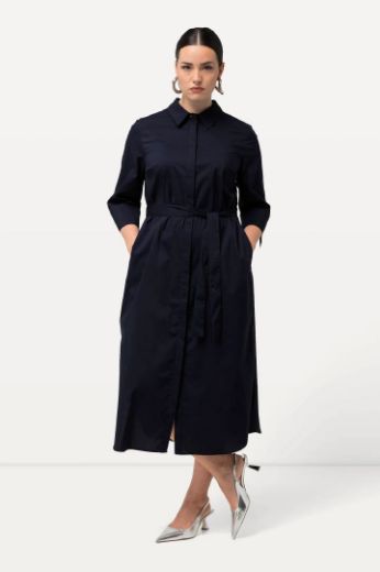 Plus size veliki brojevi Haljina A kroja na vezanje za punije