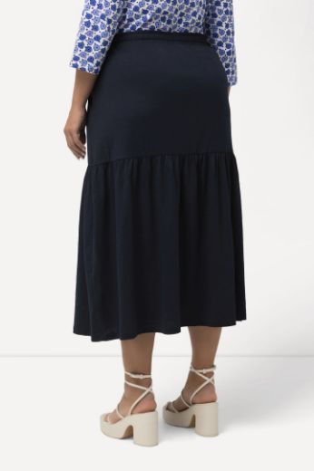 Plus size veliki brojevi Suknja na volane za punije