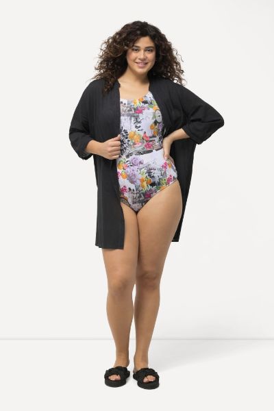 Veliki brojevi Bluza za plažu moda za punije
