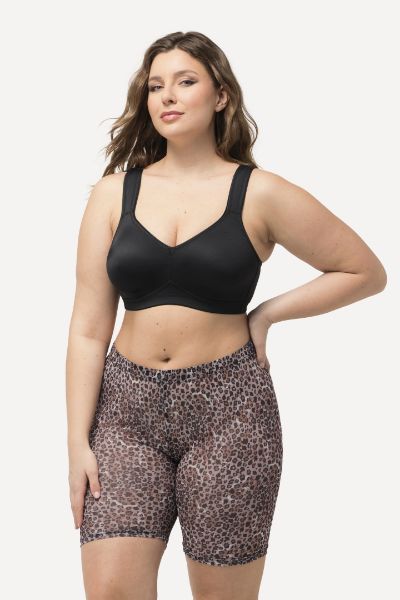 Veliki brojevi Gaće produženih nogavica motiv leoparda moda za punije