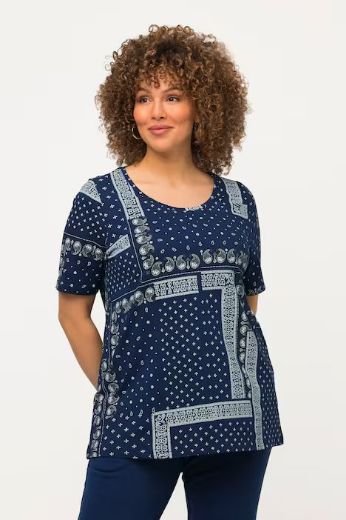Plus size veliki brojevi Majica A kroja s motivom kratki rukavi za punije