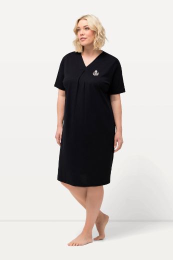 Plus size veliki brojevi Spavaćica kratkih rukava 2 komada za punije