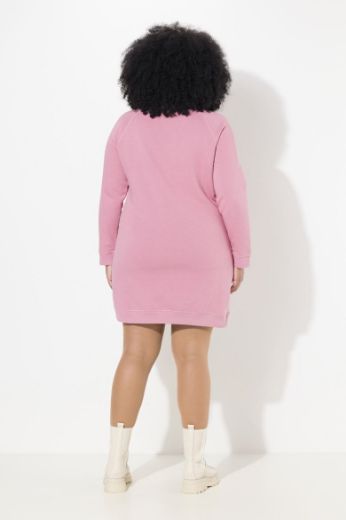 Plus size veliki brojevi Haljina povišenog ovratnika za punije