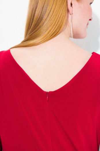 Plus size veliki brojevi Haljina svečana maxi V ovratnika za punije