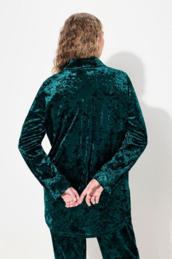 Plus size veliki brojevi Bluza od baršuna za punije
