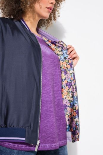 Plus size veliki brojevi Jakna lagana s patentnim zatvaračem za punije