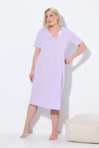 Plus size veliki brojevi Spavaćica kratkih rukava za punije