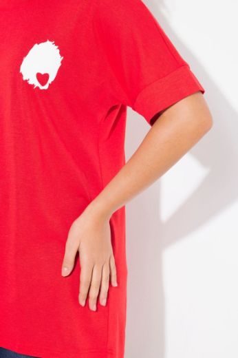 Plus size veliki brojevi Majica kratkih rukava dužeg kroja za punije