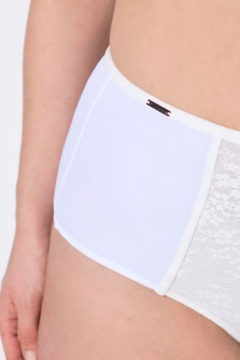 Plus size veliki brojevi Gaćice Maxi s dodatkom čipke za punije
