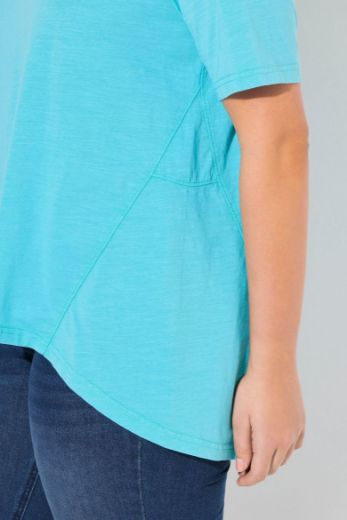 Plus size veliki brojevi Majica kratkih rukava A kroja za punije