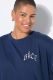 Veliki brojevi Majica kratkih rukava šireg kroja moda za punije