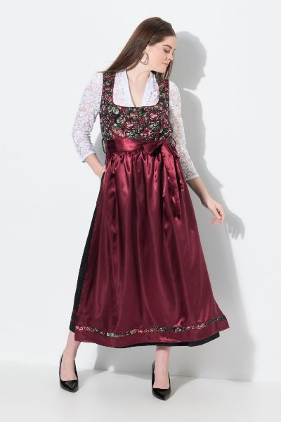 Veliki brojevi Haljina dirndl moda za punije