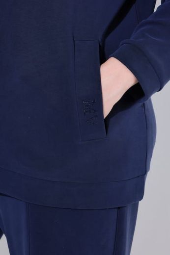 Plus size veliki brojevi Majica dugih rukava s patentnim zatvaračem za punije