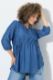 Veliki brojevi Bluza 3/4 rukava A kroja moda za punije
