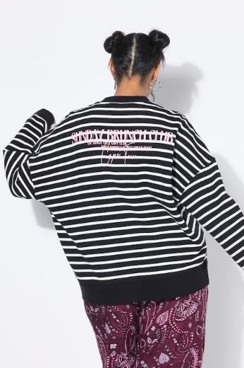 Plus size veliki brojevi Majica dugih rukava šireg kroja za punije