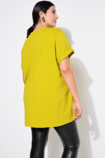Plus size veliki brojevi Majica dugi model kratkih rukava za punije