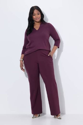 Plus size veliki brojevi Hlače širokih nogavica za punije