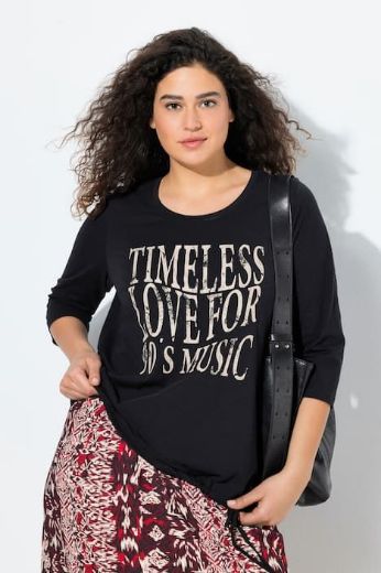 Plus size veliki brojevi Majica 3/4 rukava za punije