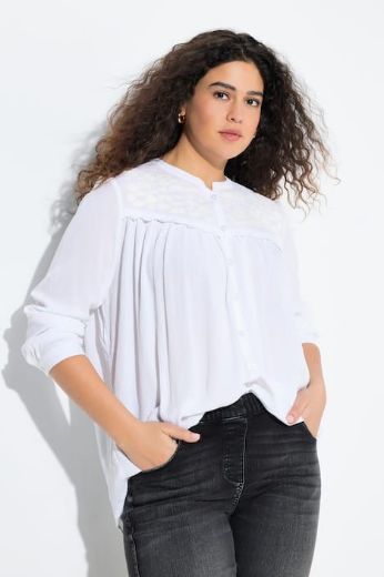 Plus size veliki brojevi Bluza dugih rukava A kroja za punije