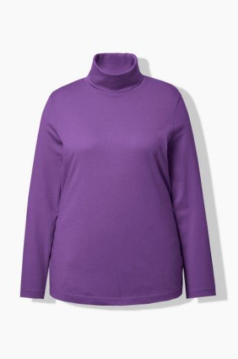Plus size veliki brojevi Majica rol ovratnik za punije
