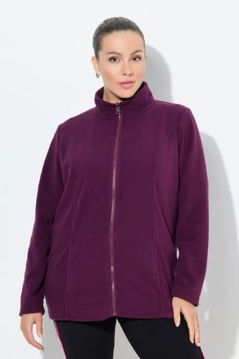 Plus size veliki brojevi Jakna sportska od flisa za punije
