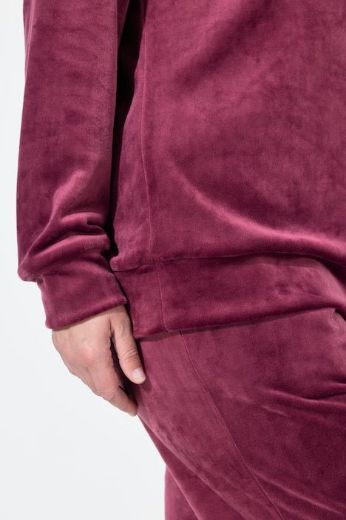 Plus size veliki brojevi Trenirka gornji dio dugih rukava okruglog ovratnika za punije