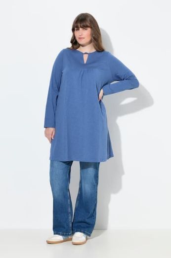 Plus size veliki brojevi Tunika dugih rukava A kroja za punije