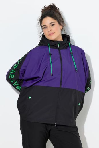 Plus size veliki brojevi Jakna lagana s kapuljačom za punije