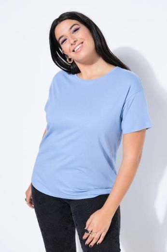 Plus size veliki brojevi Majica okruglog ovratnika kratkih rukava za punije