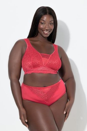 Plus size veliki brojevi Grudnjak sa širim naremenicama s dodatkom čipke za punije