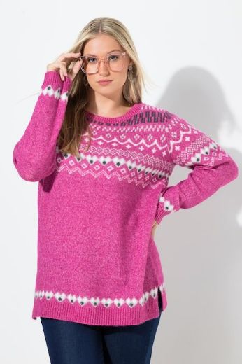Plus size veliki brojevi Pulover dugih rukava za punije