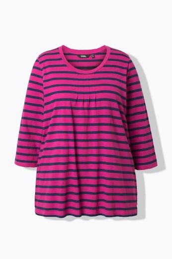 Plus size veliki brojevi Majica 3/4 rukava A kroja za punije