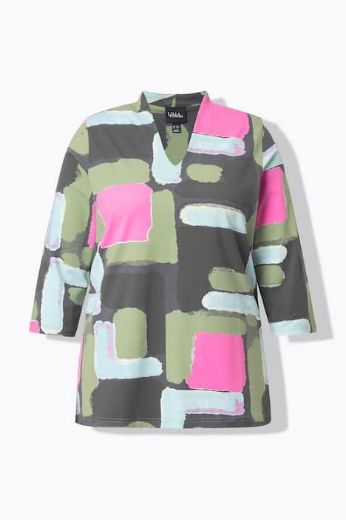 Plus size veliki brojevi Majica 3/4 rukava za punije