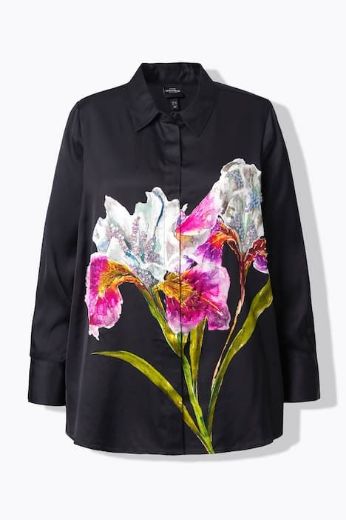 Plus size veliki brojevi Bluza dugih rukava A kroja za punije