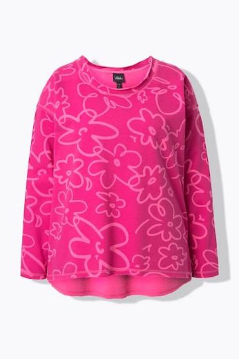 Plus size veliki brojevi Majica dugih rukava okruglog ovratnika za punije