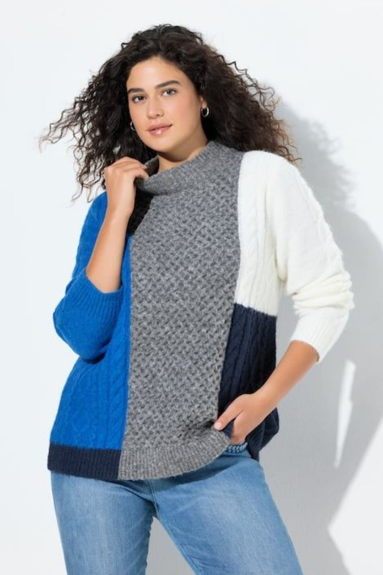 Plus size veliki brojevi Pulover dugih rukava za punije