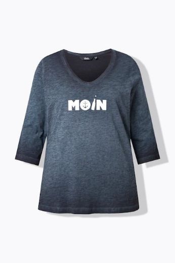 Plus size veliki brojevi Majica 3/4 rukava V ovratnika za punije