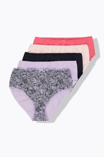 Plus size veliki brojevi Gaćice midi 5 komada za punije