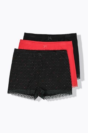 Plus size veliki brojevi Gaćice produženih nogavica 3 komada za punije