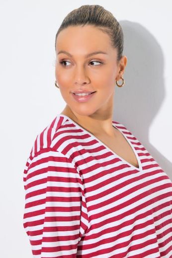 Plus size veliki brojevi Majica kratkih rukava šireg kroja za punije