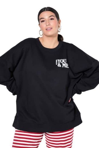 Plus size veliki brojevi Majica dugih rukava šireg kroja za punije