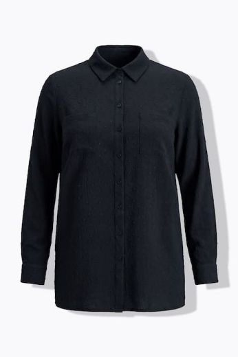 Plus size veliki brojevi Bluza s dugim rukavima ravnog kroja za punije
