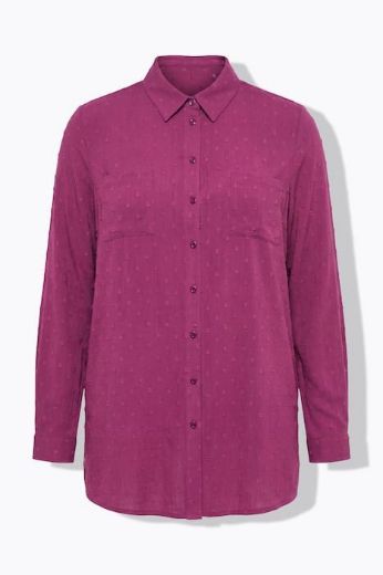 Plus size veliki brojevi Bluza s dugim rukavima ravnog kroja za punije
