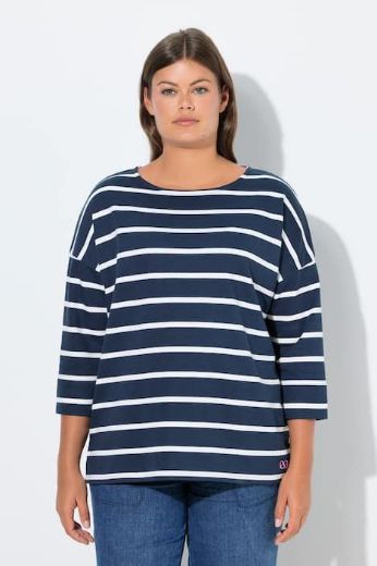 Plus size veliki brojevi Majica dugih rukava okrulog izreza za punije