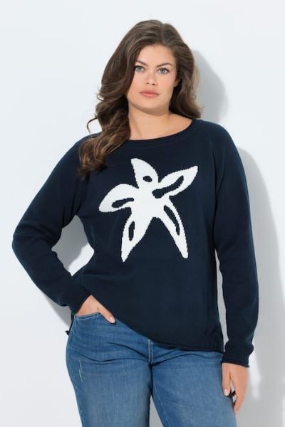 Veliki brojevi Pulover moda za punije
