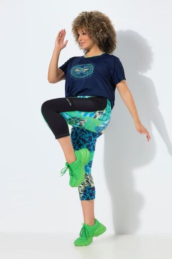 Plus size veliki brojevi Tajice Capri za punije