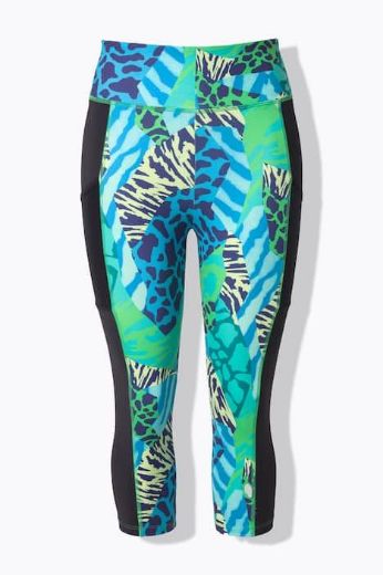 Plus size veliki brojevi Tajice Capri za punije