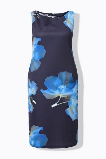 Plus size veliki brojevi Haljina elegantna midi bez rukava za punije